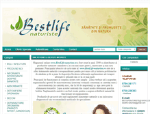 Tablet Screenshot of bestlife-naturiste.ro